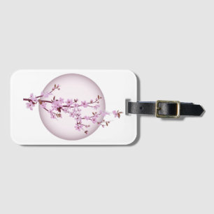 Cherry Blossom Japanese Sakura  Luggage Tag