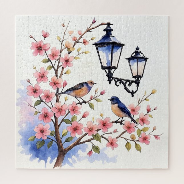 Cherry Blossom Jigsaw Puzzle (Vertical)