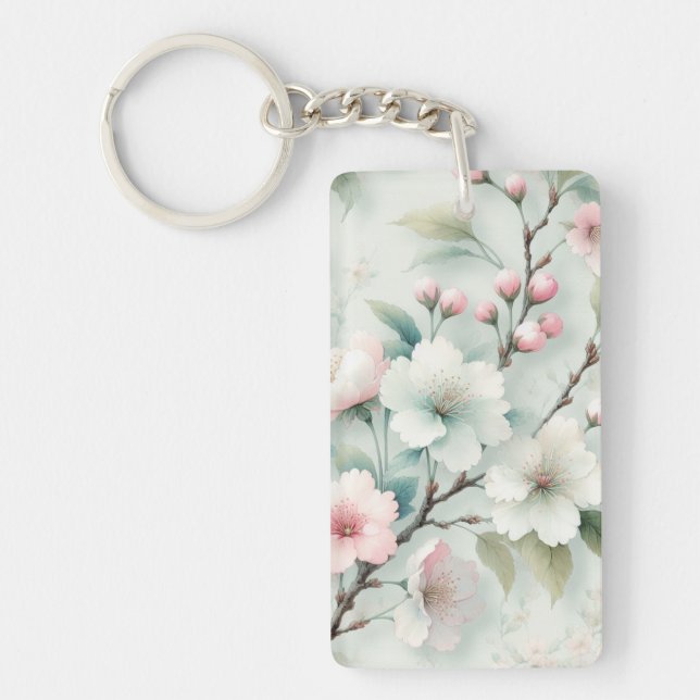 Cherry Blossom Keychain (Front)