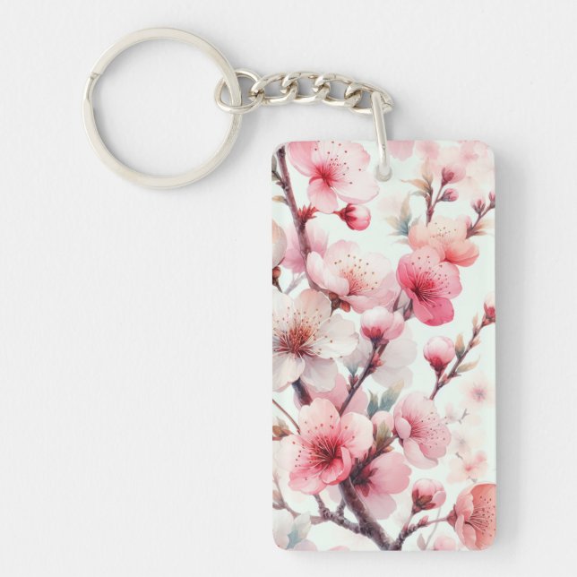 Cherry Blossom Keychain (Front)