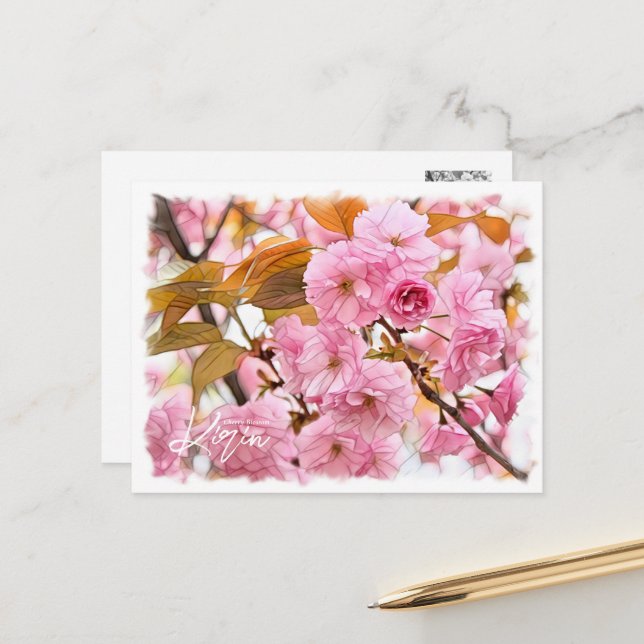 Cherry Blossom "Kirin" ポストカード Postcard (Front/Back In Situ)