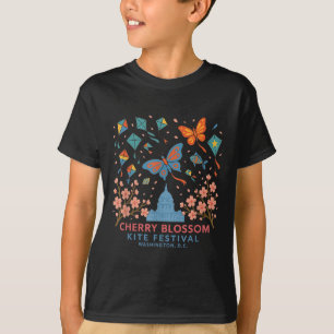 Cherry Blossom - Kite Festival Washington Dc T Shi T-Shirt