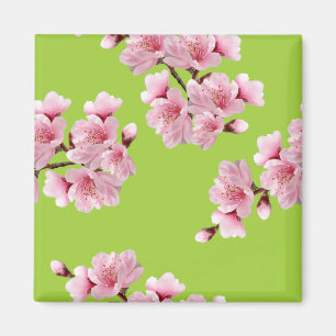 Cherry blossom magnet