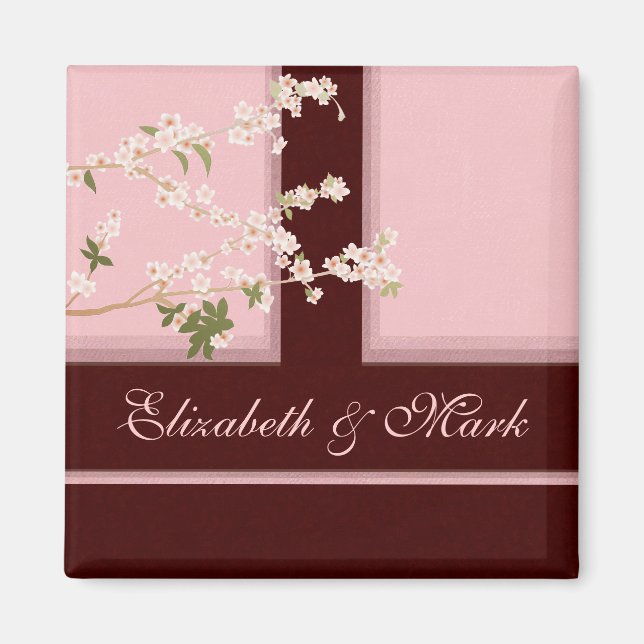 Cherry Blossom Magnet (Front)