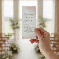 Cherry Blossom Minimalist spring wedding Ceremony