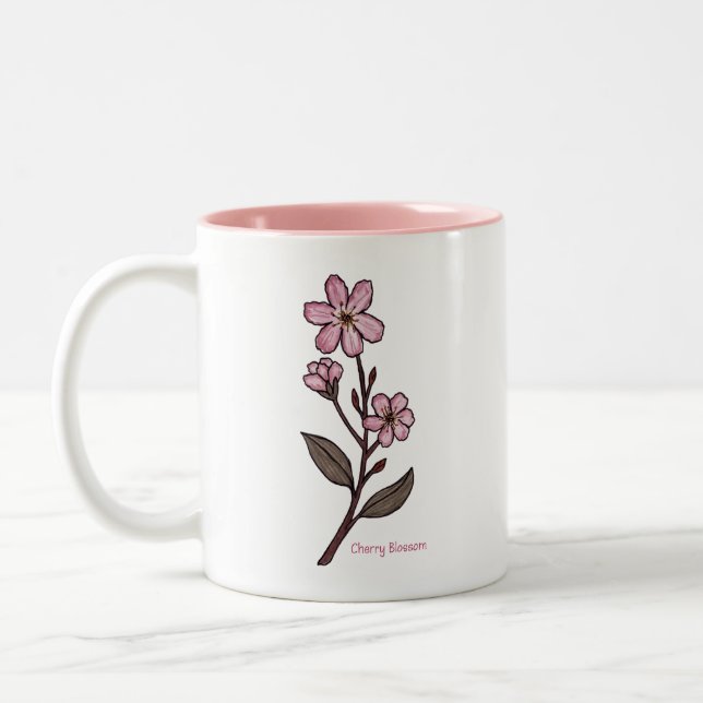 Cherry Blossom Mug (Left)