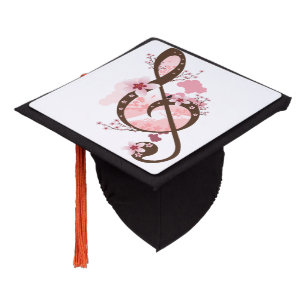 Cherry Blossom Music Tassel Topper