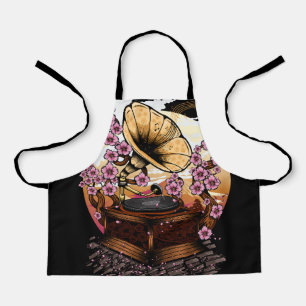 Cherry Blossom Musical Apron