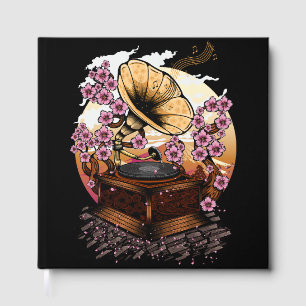 Cherry Blossom Musical Guest Book