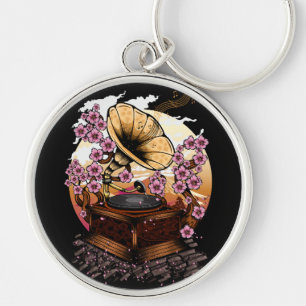 Cherry Blossom Musical Keychain