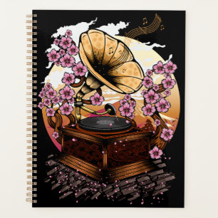 Cherry Blossom Musical Planner