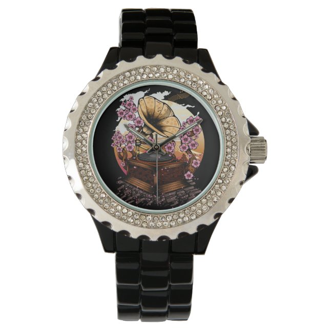 Cherry Blossom Musical Watch (Front)