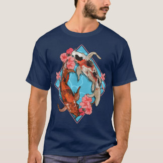 Cherry Blossom Nishikigoi Japanese Fish Koi Carp T-Shirt