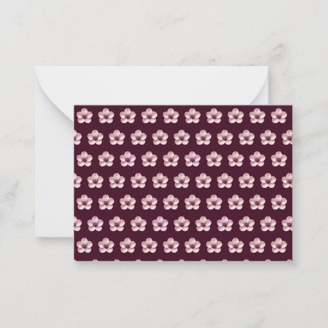 Cherry Blossom Note Card (Front)