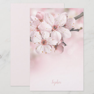 Cherry Blossom Note Pads Stationery