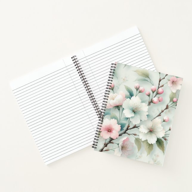 Cherry Blossom Notebook (Inside)