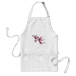 Cherry Blossom Painting Standard Apron