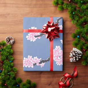 Cherry Blossom Pastel Pattern  Wrapping Paper
