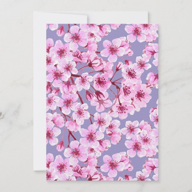 Cherry blossom pattern (Front)