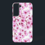 Cherry blossom pattern samsung galaxy case<br><div class="desc">Watercolor seamless pattern made of cherry blossom branches.</div>