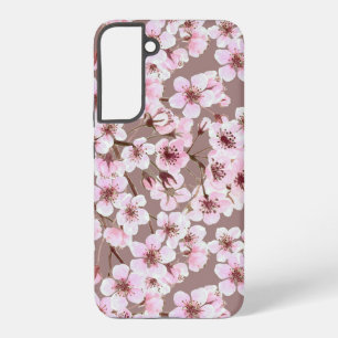 Cherry blossom pattern samsung galaxy case