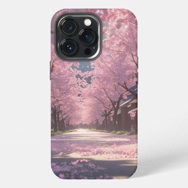 Cherry Blossom Phone Case - Day (Back)