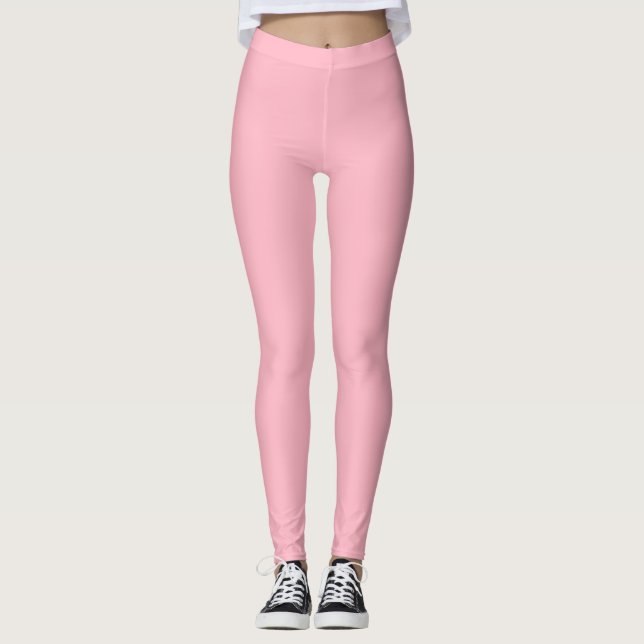 Cherry Blossom Pink Leggings (Front)