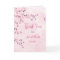 Cherry Blossom Pink Marble Thank You Baby Shower