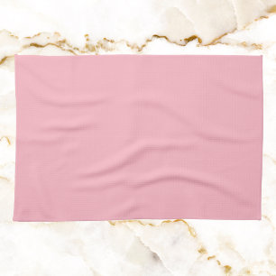 Cherry Blossom Pink Solid Color Kitchen Towel