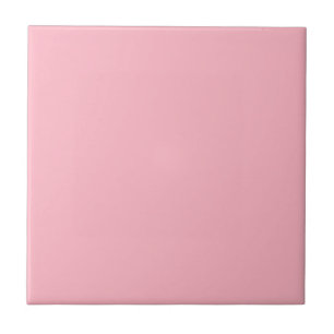 Cherry Blossom Pink Solid Color Tile