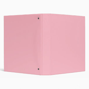 Cherry Blossom Pink Solid Colour Binder
