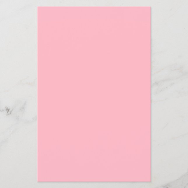 Cherry Blossom Pink Solid Colour Flyer (Front)