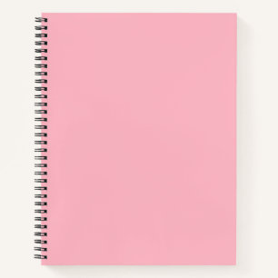 Cherry Blossom Pink Solid Colour Notebook
