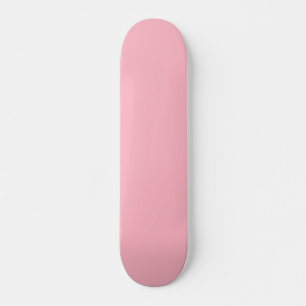 Cherry Blossom Pink Solid Colour Skateboard