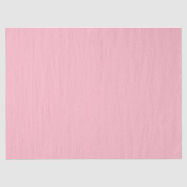 Cherry Blossom Pink Solid Colour Tissue Paper (Front)