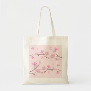 Cherry Blossom - Pink Tote Bag