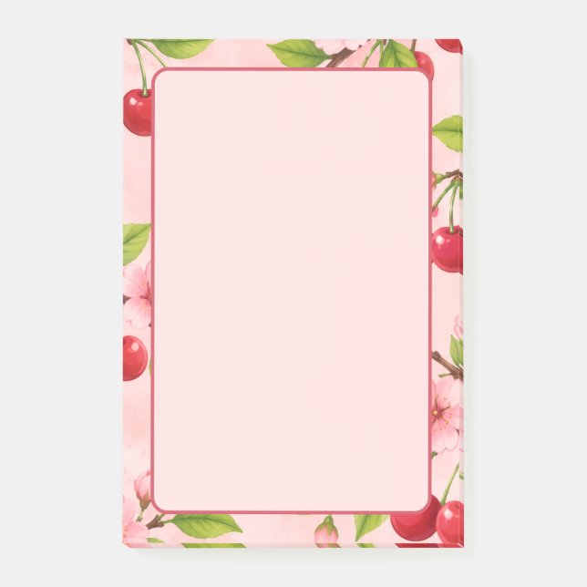 Cherry Blossom Post-it Notes (Front)