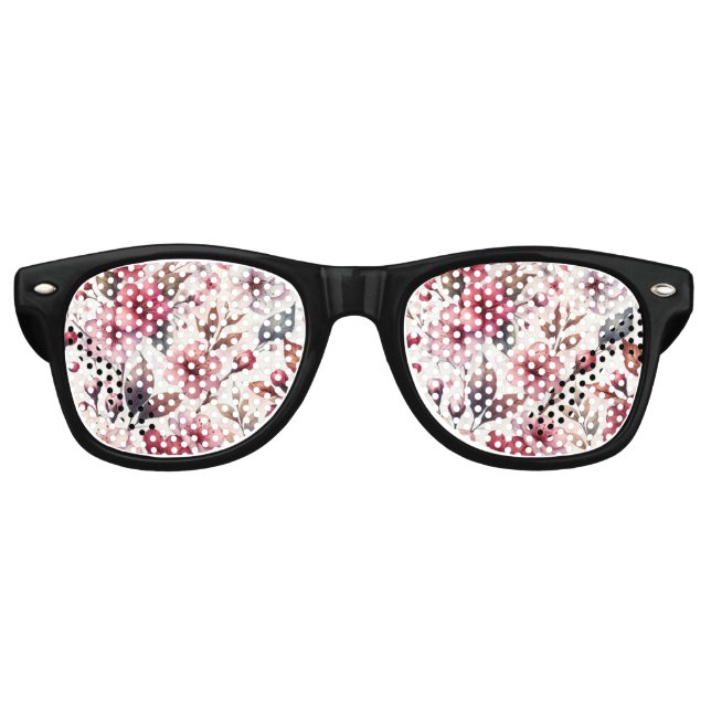 Cherry Blossom Retro Sunglasses (Front)