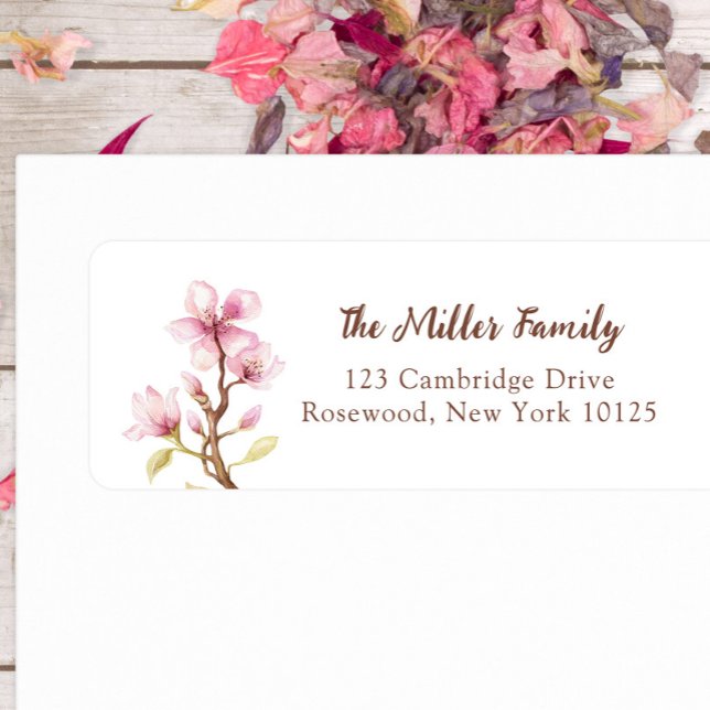 Cherry Blossom Return Address (Creator Uploaded)