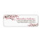 Cherry Blossom Return Address Label (pink)