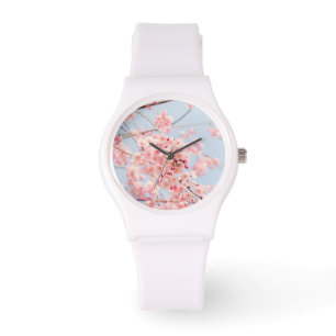 Cherry Blossom rose Fleurs Montre