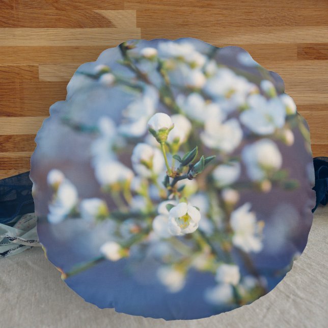 Cherry blossom round pillow (Creator Uploaded)