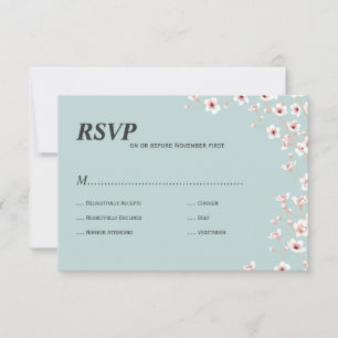 Cherry Blossom rsvp