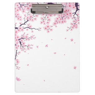Cherry Blossom Sakura Japanese Art Tote  Clipboard