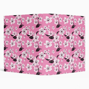 CHERRY BLOSSOM - SAKURA (LITE PINK) 3 RING BINDER