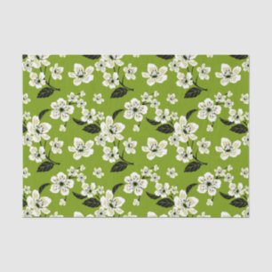 CHERRY BLOSSOM - SAKURA (MATCHA GREEN) TISSUE PAPER