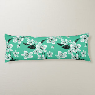 CHERRY BLOSSOM - SAKURA (MINT) BODY PILLOW