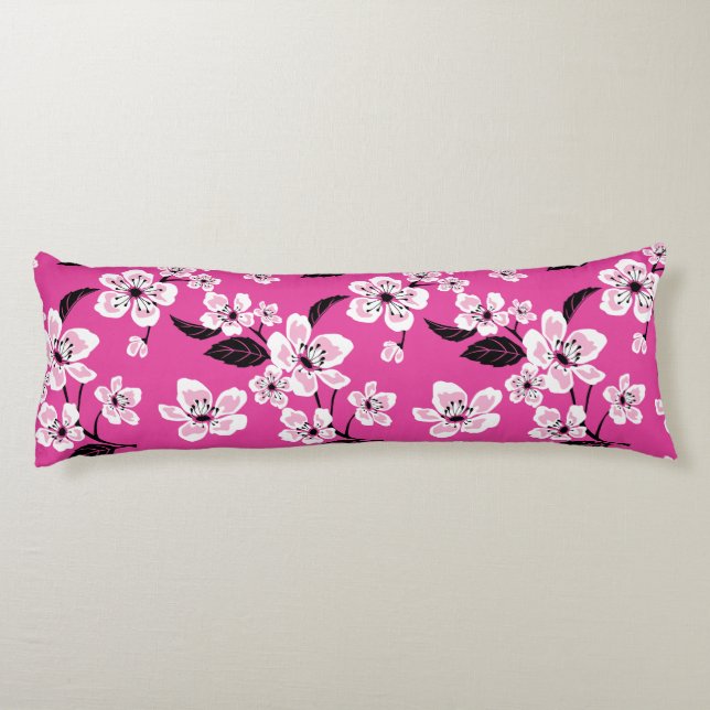 CHERRY BLOSSOM - SAKURA (PINK) BODY PILLOW (Back)