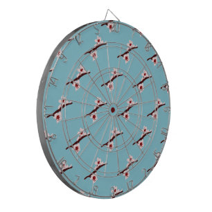 Cherry Blossom, Sakura, Pink Floral Pattern Dartboard