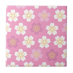 Cherry Blossom "SAKURA" Pink Tile